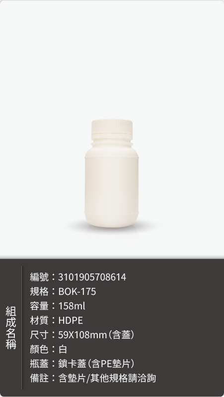 PE塑膠瓶－瓶身樣式