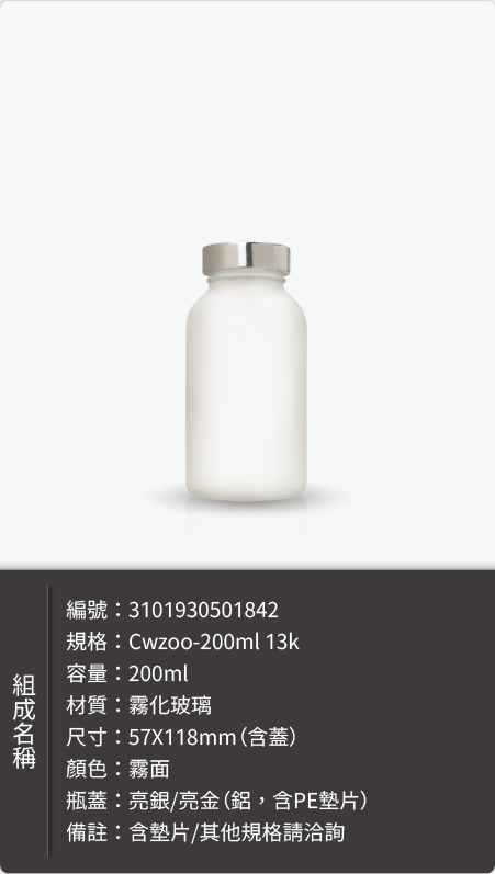 飲品玻璃瓶－瓶身樣式